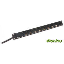 Digitus Aluminum outlet strip, 8 outlets szerver