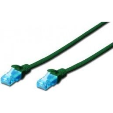 Digitus Cat5e, 1m hálózati kábel Zöld U/UTP (UTP) (DK-1512-015/G) kábel és adapter