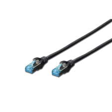 Digitus CAT5e F-UTP Patch Cable 3m Black (DK-1522-030/BL) kábel és adapter