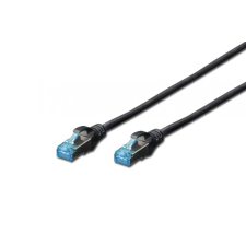 Digitus CAT5e SF-UTP Patch Cable 5m Black kábel és adapter