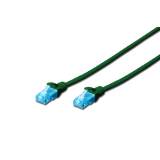 Digitus CAT5e U-UTP Patch Cable 0,5m Green kábel és adapter