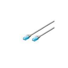 Digitus CAT5e U/UTP PVC 0,25m szürke patch kábel kábel és adapter