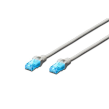 Digitus CAT5e U/UTP PVC 3m szürke patch kábel kábel és adapter