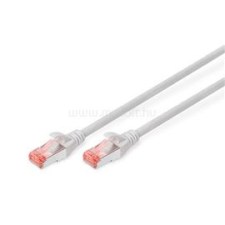 Digitus CAT6 S-FTP LSZH 0,25m szürke patch kábel (DK-1644-0025) kábel és adapter