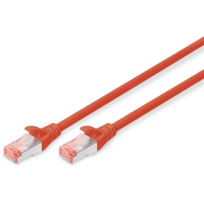 Digitus CAT6 S-FTP LSZH 5m piros patch kábel kábel és adapter