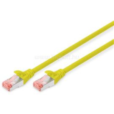 Digitus CAT6 S-FTP LSZH 5m sárga patch kábel (DK-1644-050/Y) kábel és adapter