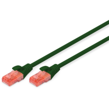 Digitus CAT6 U/UTP LSZH 2m zöld patch kábel kábel és adapter