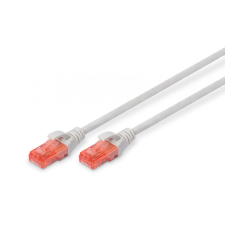 Digitus CAT6 U-UTP Patch Cable 0,5m Grey kábel és adapter