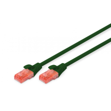 Digitus CAT6 U-UTP Patch Cable 3m Green kábel és adapter
