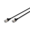 Digitus CAT6A F-FTP Patch Cable 0,5m Black