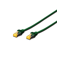 Digitus cat6a s-ftp lszh 1m zöld patch kábel kábel és adapter