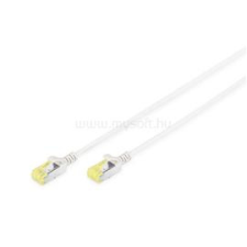 Digitus CAT6A U/FTP LSZH 1,5m szürke slim patch kábel (DK-1624-A-015S) kábel és adapter