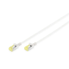 Digitus CAT6A U/FTP LSZH 1m szürke slim patch kábel