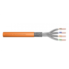 Digitus CAT7 S-FTP Installation cable 50m Orange kábel és adapter