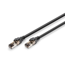 Digitus CAT8.1 S-FTP Patch Cable 3m Black DK-1843-030 kábel és adapter