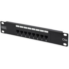 Digitus CAT 5e, Klasse D Patch Panel, ungeschirmt (DN-91508U) asztali számítógép kellék