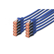 Digitus CAT 6 S-FTP patch cord, Cu, LSZH kábel és adapter