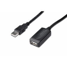 Digitus DA-73103 USB 2.0 25m fekete repeater kábel kábel és adapter