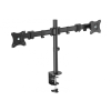 Digitus DA-90349 Universal Dual Monitor Stand With Clamp Mount Black (DA-90349)