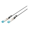 Digitus DAC SFP+ száloptikai kábel 2m - Fekete (DN-81222)