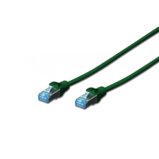 Digitus Digitus CAT5e SF-UTP Patch Cable 1m Green kábel és adapter