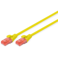 Digitus DIGITUS CAT6 U/UTP LSZH 10m sárga patch kábel kábel és adapter