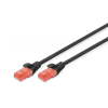 Digitus Digitus CAT6 U-UTP Patch Cable 1m Black
