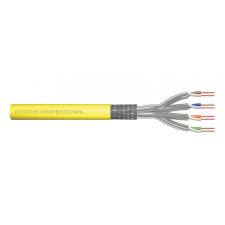 Digitus Digitus CAT7A S-FTP Installation cable 1000m Yellow kábel és adapter
