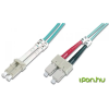 Digitus Digitus DK-2532-03/3 optikai patch kábel LC-SC Duplex 3m - Türkiz