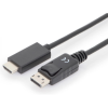 Digitus DisplayPort 1.2/1.2a HDMI Átalakító Fekete 1m AK-340303-010-S