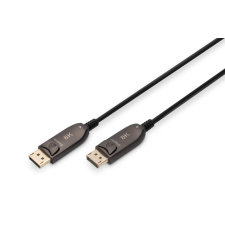 Digitus DisplayPort AOC Hybrid Fiber Optic Cable UHD 8K 20m Black kábel és adapter