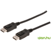 Digitus DisplayPort Összekötő Fekete 2m AK-340103-020-S