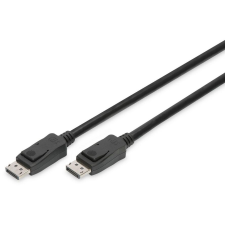 Digitus DisplayPortKabel DPort -> DPort UHD 8K St/St 1.0m (AK-340106-010-S) kábel és adapter