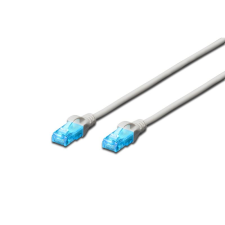 Digitus DK-1512-030 UTP patch kábel CAT5e 3m szürke (DK-1512-030) kábel és adapter