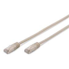 Digitus DK-1531-100 CAT6e SF/UTP Patch Kábel 10m Szürke kábel és adapter