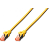 Digitus DK-1644-010-Y-10 S/FTP CAT6 Patch kábel 1m Sárga 10db
