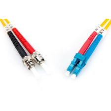 Digitus DK-2931-05 száloptikás kábel 5 M LC I-VH OS2 Yellow kábel és adapter