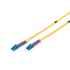  Digitus DK-2933-01 száloptikás kábel 1 M LC I-VH OS2 Yellow kábel és adapter