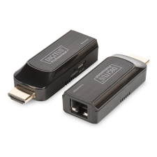 Digitus DS-55203 4K Mini HDMI (50m FullHD) extender szett kábel és adapter