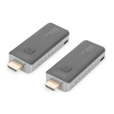 Digitus DS-55318 vezeték nélküli HDMI extender szett 50m (adó és vevőegység) kábel és adapter