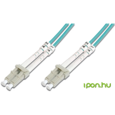 Digitus duplex 2xLC + 2xLC MM OM3 50/125µ 1m optikai patch kábel kábel és adapter