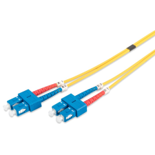 Digitus Fiber Optic SC Összekötő Sárga 5m DK-2922-05 kábel és adapter