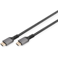 Digitus HDMI 2.1 Összekötő Fekete 2m 330200-020-S kábel és adapter