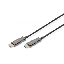 Digitus HDMI AOC Hybrid Fiber Optic Cable UHD 4K 30m Black kábel és adapter