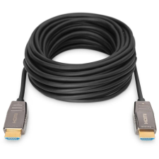 Digitus HDMI AOC Hybrid Glasfaserkabel UHD 8K 15m schwarz (AK-330126-150-S) kábel és adapter