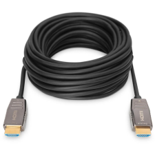 Digitus HDMI AOC Hybrid Glasfaserkabel UHD 8K 20m schwarz (AK-330126-200-S) kábel és adapter