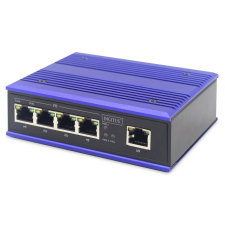 Digitus Industrial 4-port Fast Ethernet PoE Switch hub és switch