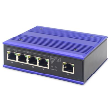 Digitus Industrial 4 portos Gigabit PoE Switch (DN-651120) (DN-651120) - Ethernet Switch hub és switch