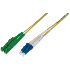 Digitus LWL Patchkabel E2000 -> LC 10.00m Singlemode Duplex (AL-9E2000LC-10I) kábel és adapter