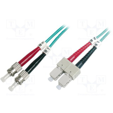 Digitus - optikai patch kábel ST/SC 3m OM3 - DK-2512-03/3 kábel és adapter